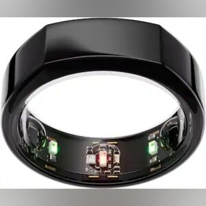 Oura Ring: Gen3 Heritage Black, Size 11